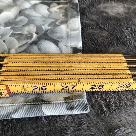 MICHAEL Kors MK floral Grey pants Jeans size 14 - Picture 7 of 11